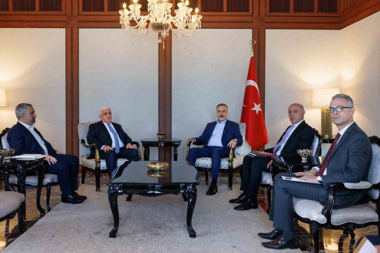 Bakan Fidan, Haşdi Şabi Komisyonu Başkanı el-Feyyad’ı kabul etti