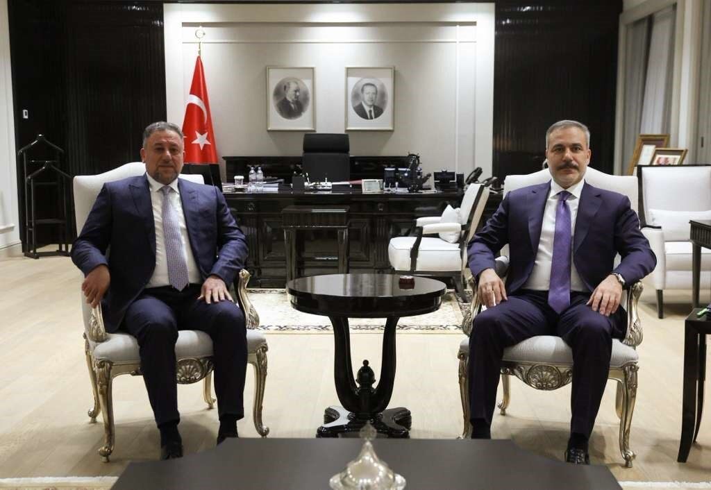 Bakan Fidan, Irak Egemenlik İttifakı Lideri Hançer’i kabul etti