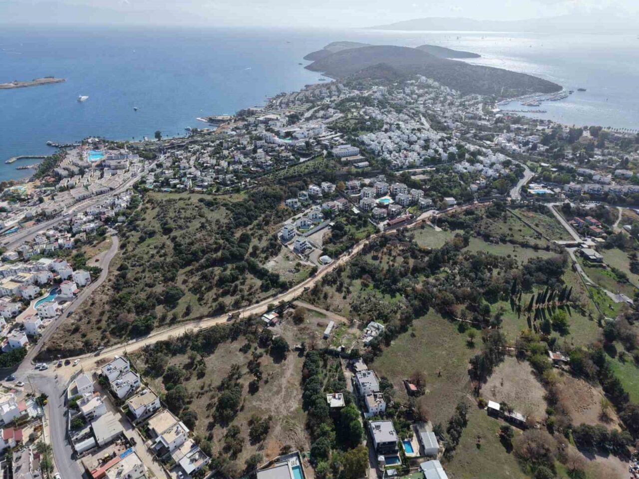 Bodrum Bergamut caddesinde yılların sorunu 3 günde çözüldü