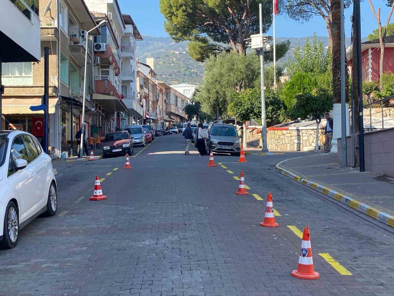 Bozdoğan’daki semt pazarında düzenleme yapıldı