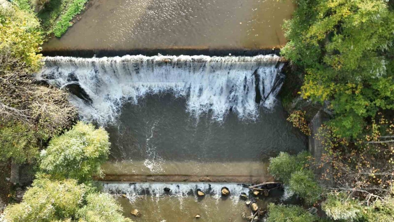 Bursa için güzel görüntüler...Kuruyan dereler, yağmur ile akmaya başladı