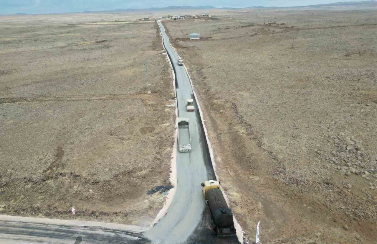 Büyükşehir Belediyesi 4 kilometrelik yolu yeniledi