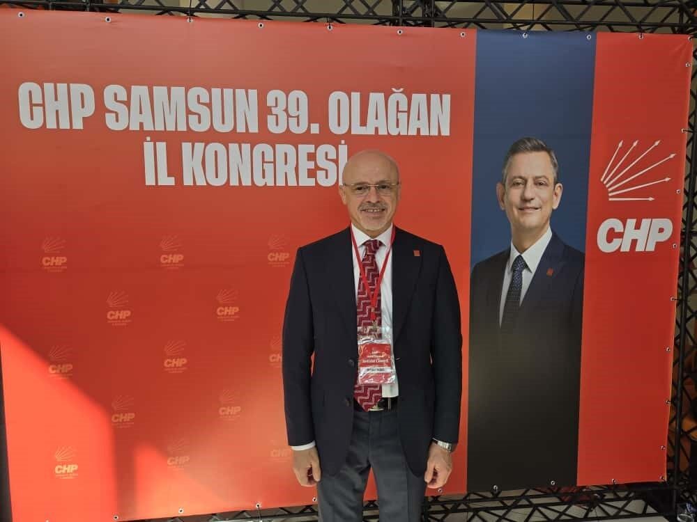 CHP Samsun İl Başkanlığına Mehmet Özdağ seçildi