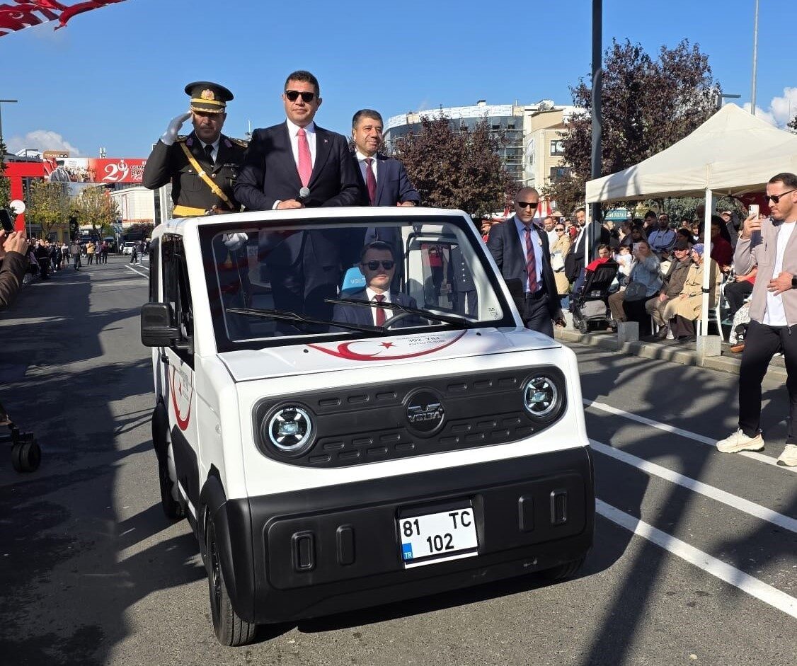 Düzce’de Cumhuriyet Bayramı etkinliklerinde bir ilk yaşandı