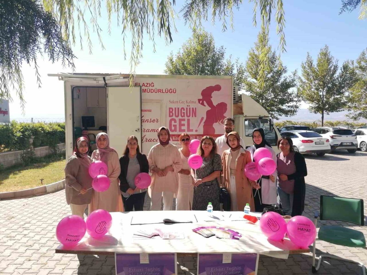Elazığ’da meme kanseri farkındalık çalışması