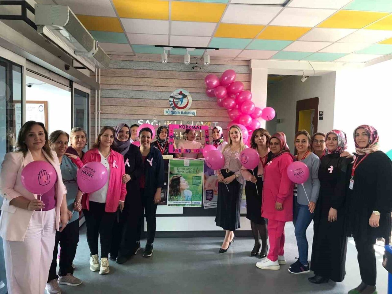 Elazığ’da meme kanseri farkındalık etkinliği