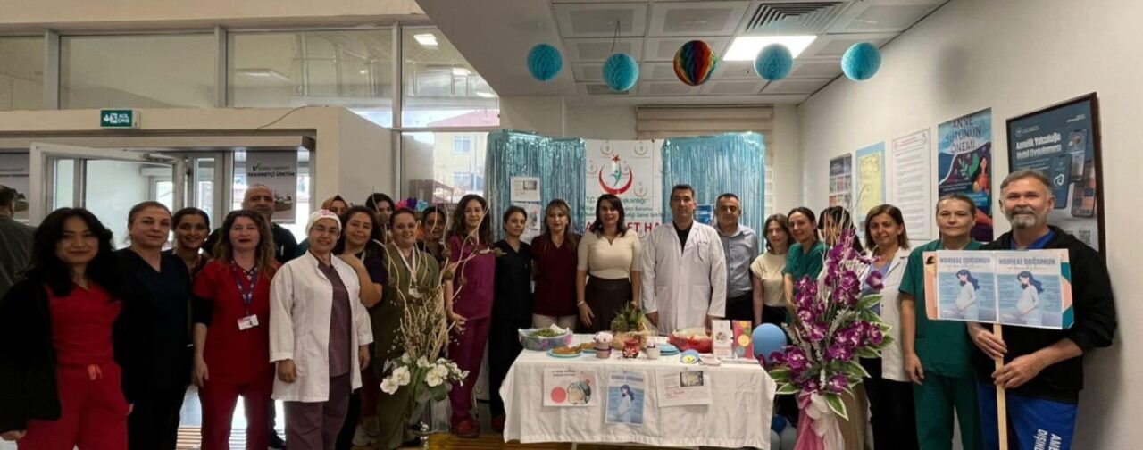 Gazipaşa Devlet Hastanesi’nden normal doğuma teşvik etkinliği