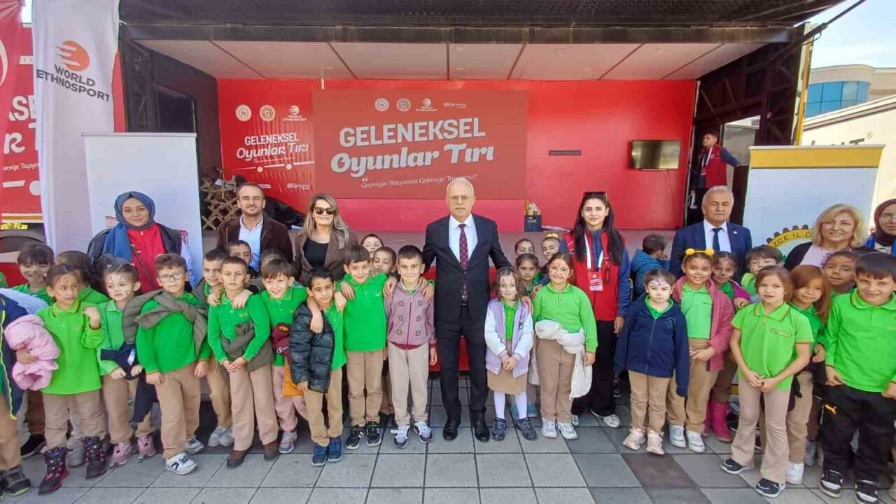 Geleneksel oyunlar tırı Düzce’de