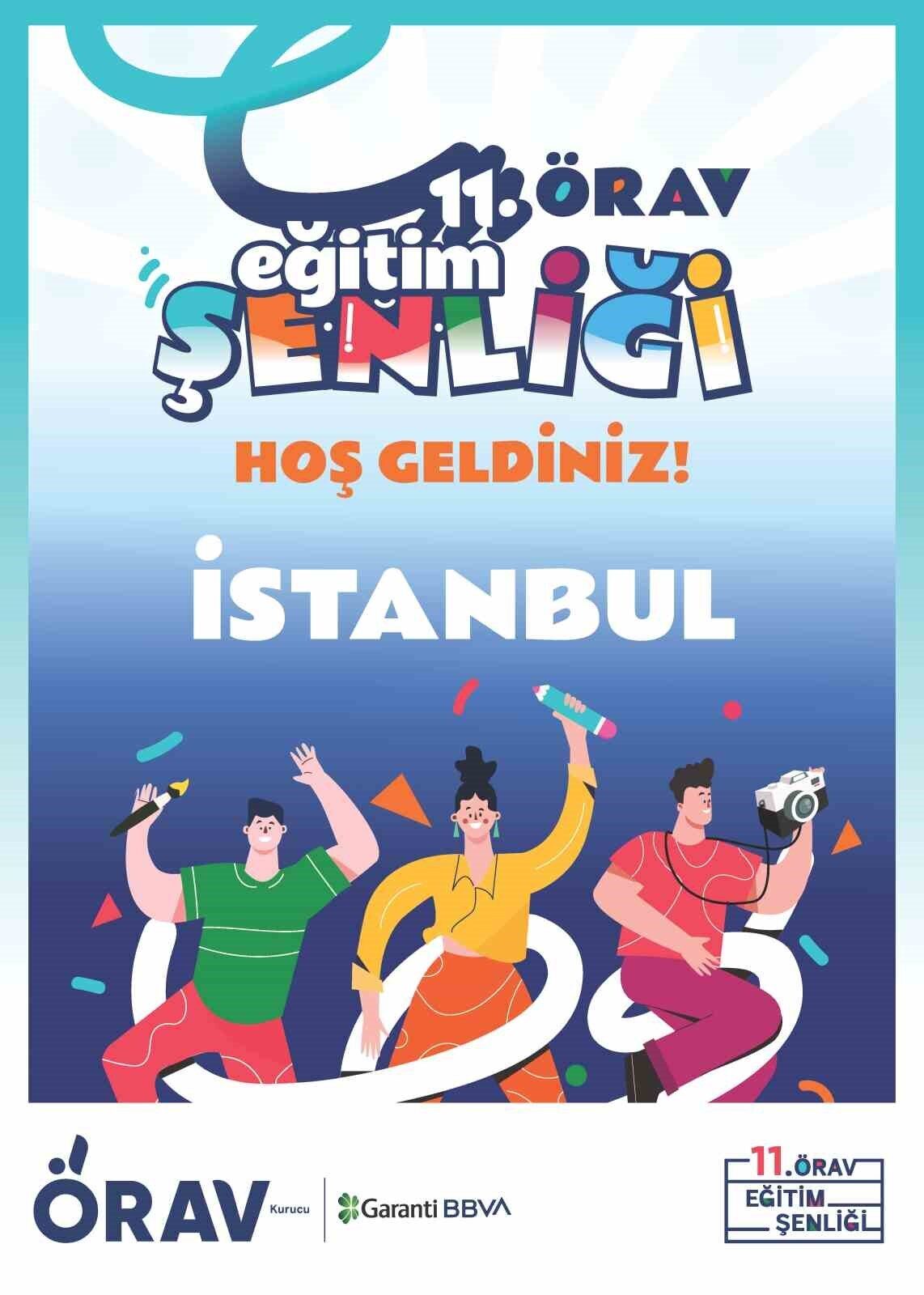 İstanbullu öğretmenler yeni döneme ÖRAV Eğitim Şenliği ile başlangıç yapıyor