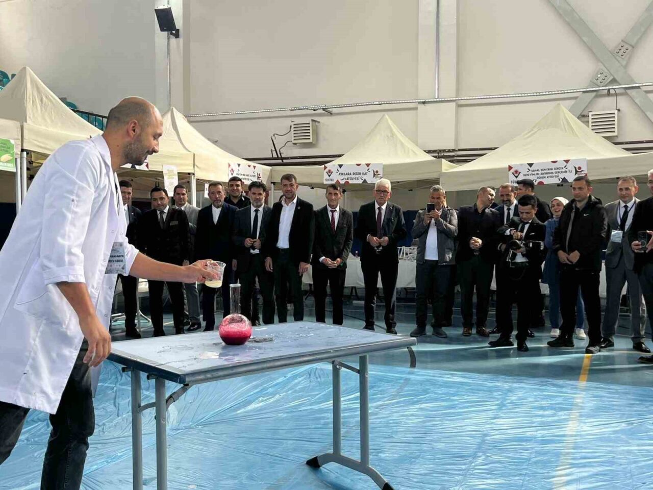 Kocaali’de TÜBİTAK 4007 Bilim Şenliği büyük ilgi gördü