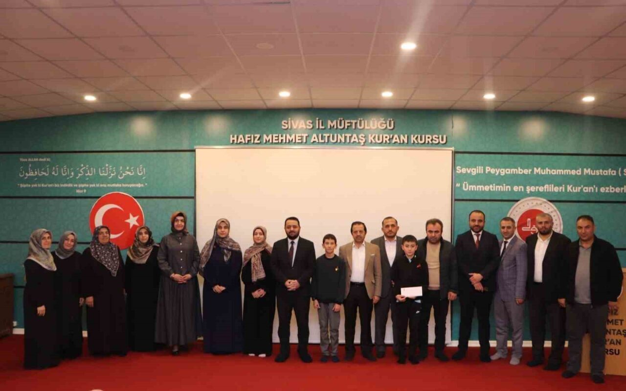 Kur’an bülbülleri ödüllendirildi