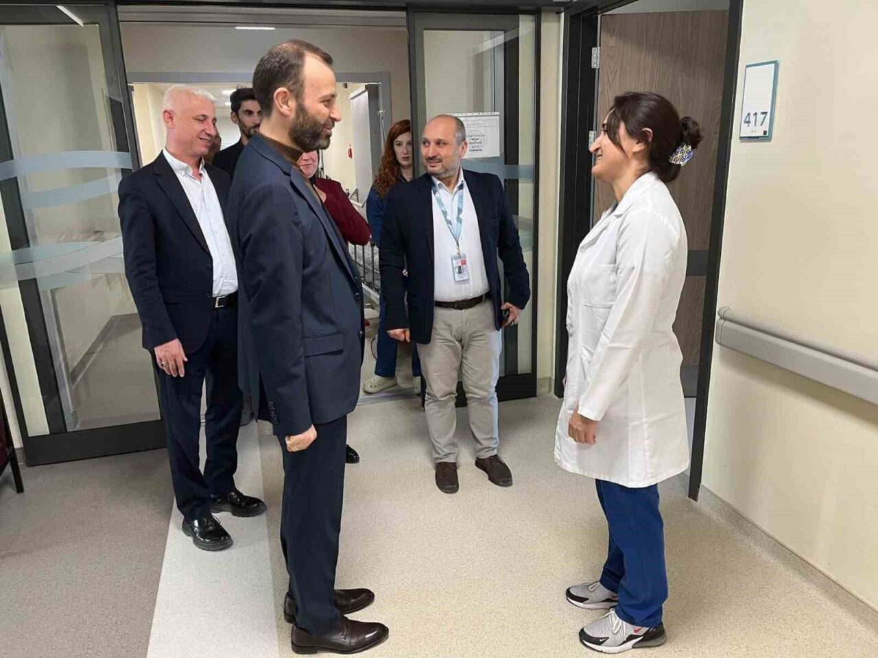 Milletvekili Bayırcı tedavi sürecinin ardından ilk ziyaretini Kütahya Şehir Hastanesi’ne yaptı