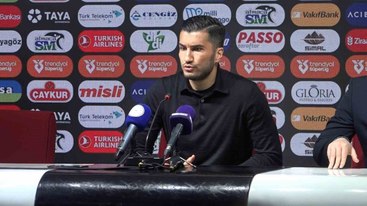Nuri Şahin: "Maçı kazanmaya daha yakın olan taraf bizdik"
