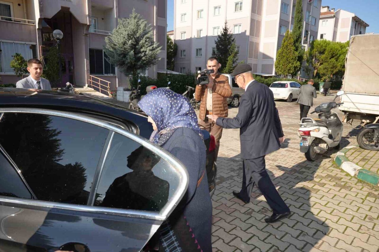 Şehit ailesini duygulandıran sürpriz