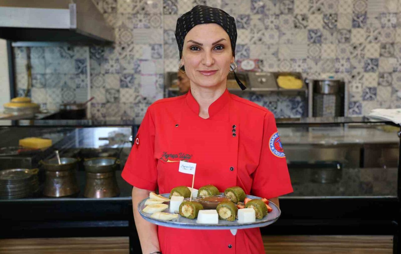 Uzak Doğu’dan gelen müşterilerinden esinlendi, ’Sushi Kadayıf’ yaptı