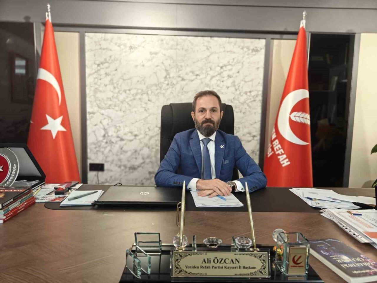 YRP Kayseri İl Başkanı Özcan: "Halkımız ve genel başkanımız ile büyük bir coşkuya ortak olacağız"