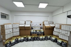1 milyon liralık kaçak tütün operasyonu: 1 gözaltı