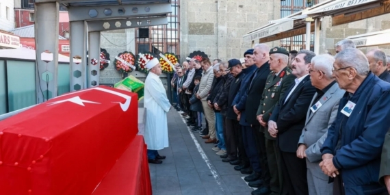 94 yaşındaki Kore gazisi Cemal Yayla son yolculuğuna uğurlandı