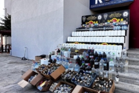 Adana’da kaçak içki operasyonu: 16 gözaltı