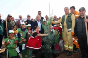 Adıyaman’da 10 bin 500 fidan toprakla buluştu