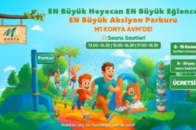 Aksiyon Parkuru heyecanı M1 Konya AVM’de devam ediyor