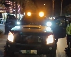 Alanya’da çakarlı araca 276 bin TL ceza