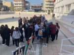Alaşehir’de öğrenciler Gazze için tek yürek oldu