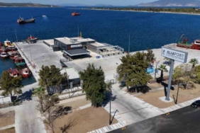 Aliağa’yı Ege adaları ile birbirine bağlayacak olan Aliaport Deniz Yolcu İskelesi hizmete hazır