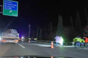 Anadolu Otoyolu’nda feci kaza: Otomobilin çarptığı yaya hayatını kaybetti