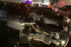 Anadolu Otoyolu’nda zincirleme kaza: 3 yaralı