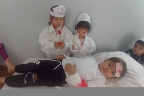 Anamur’da miniklerden ’Kızılay Haftası’ etkinliği