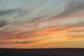 Ardahan’da gün doğumu mest etti