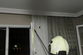 ARsuz’da eve giren yarasayı itfaiye yakaladı