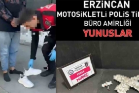 Ayakkabı içinden esrar çıktı