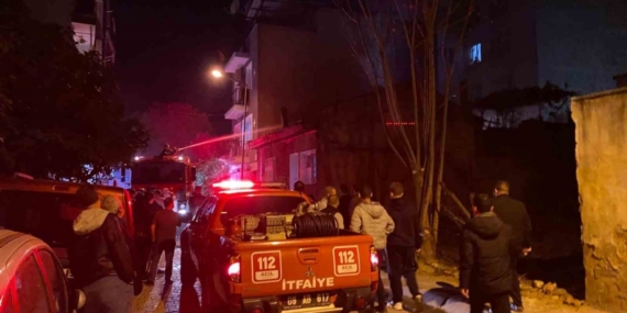 Aydın’da çıkan yangında yaşlı kadın evsiz kaldı