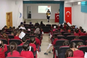 Aydıntepe’de öğrencilere ‘Sağlıklı Çocuk Sağlıklı Gelecek’ Projesi kapsamında eğitim verildi