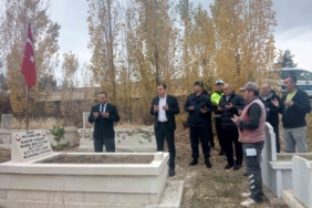 Aydıntepe’de şehitler kabirleri başında dualarla anıldı