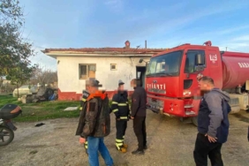 Babaeski’de ev yangını: 1 ölü, 1 yaralı