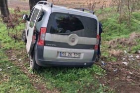 Babaeski’de trafik kazası: 1 ölü, 1 yaralı