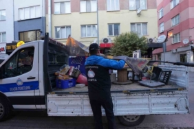 Balıkesir’de zabıtadan kaldırım işgaline sıkı denetim