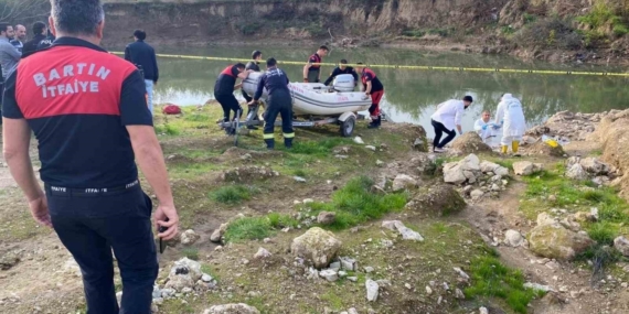 Bartın ırmağında ceset bulundu