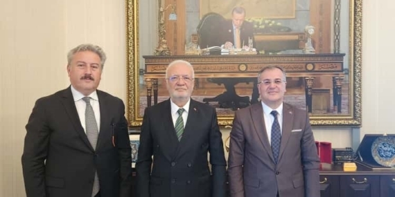 Başkan Özdoğan’dan Elitaş’a ziyaret