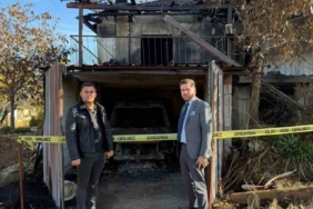 Başkan Tatık evi yanan aileye yardım elini uzattı