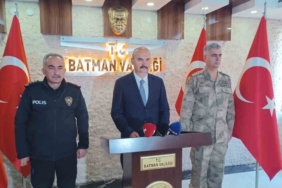 Batman Valisi Canalp: "Asayiş olaylarında son 1 yıllık dönemde yüzde 10’luk azalma meydana gelmiştir"