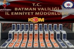 Batman’da 6,6 milyon TL değerinde kaçak telefon ele geçirildi