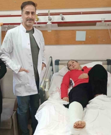 Batman’da bir ilk: Milli sporcu kapalı yöntem aşil tendonu ameliyatıyla sağlığına kavuştu