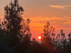 Batman’da kartpostallık gün batımı manzarası