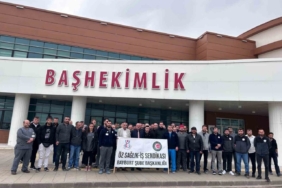 Bayburt Devlet Hastanesinde temizlik görevlisine şiddet iddiası