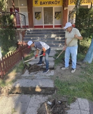 Bayırköy’de bakım ve onarım çalışmaları sürüyor
