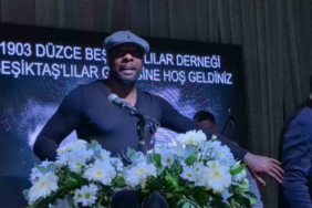 Beşiktaşlı eski futbolcular Düzce’de taraftarla buluştu